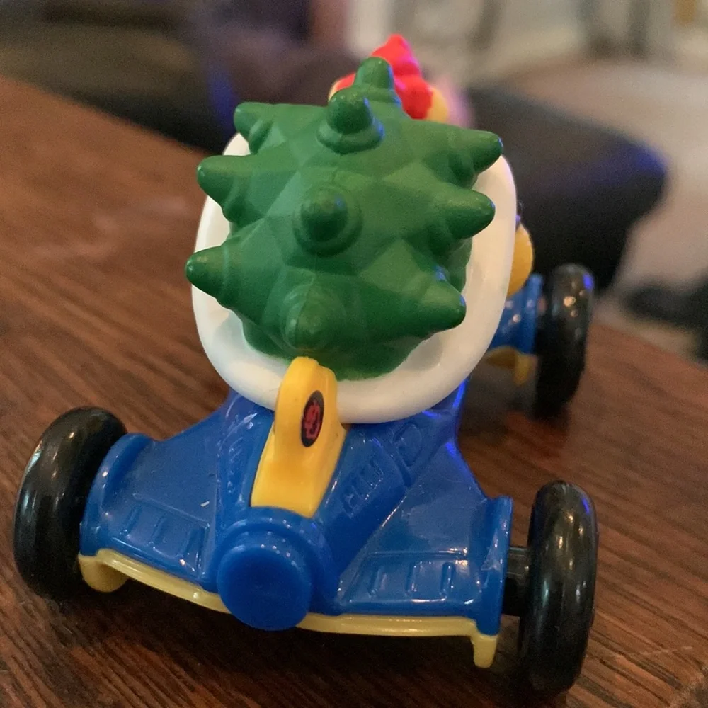 Bowser Nintendo Super Mario race car McDonalds happy meal collectors toy car